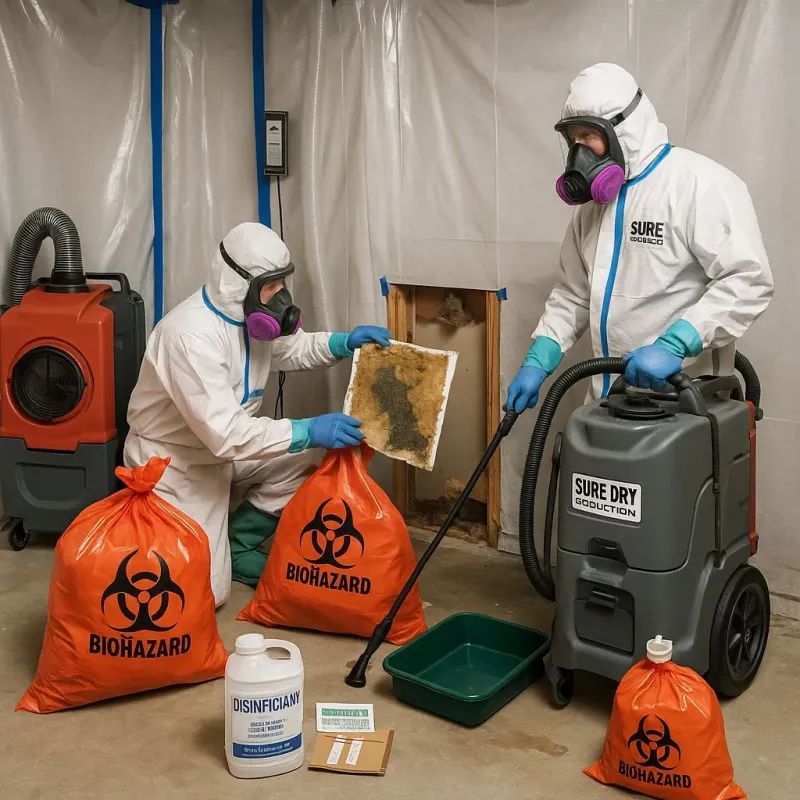 Contaminated Water Handling Protocols process in Tiburon, CA