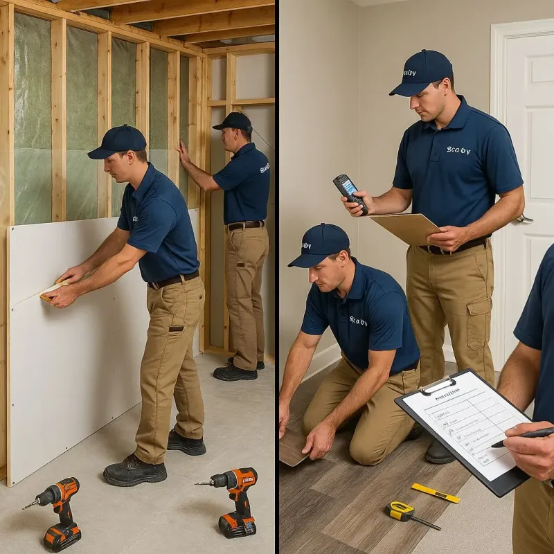 Repairs and Reconstruction process in Tiburon, CA